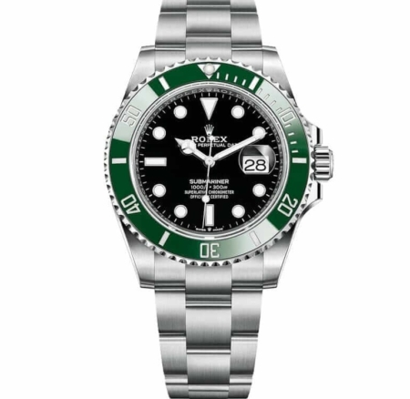 ROLEX Submariner 126610 LV Starbucks 41mm Stainless Steel Green Bezel Black Dial Replica Super Clone Watch