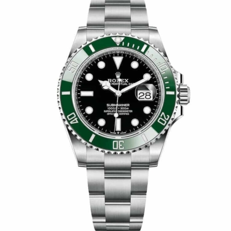 ROLEX Submariner 126610 LV Starbucks 41mm Stainless Steel Green Bezel Black Dial Replica Super Clone Watch