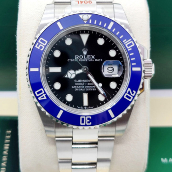 ROLEX Submariner 126619LB 41mm Blue Bezel Black Dial 3235 Movement