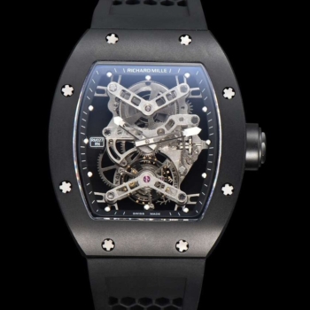 Richard Mille – RM027 Rafael Nadal Black Tourbillon Movement Super Clone