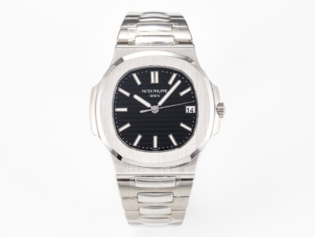 Patek Philippe Nautilus 5711 Black Dial Stainless Steel Bracelet Replica Super Clone Watch