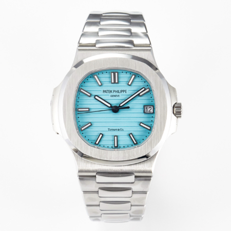 Patek Philippe Nautilus 5711 Tiffany Blue Dial Stainless Steel Bracelet Replica Super Clone Watch