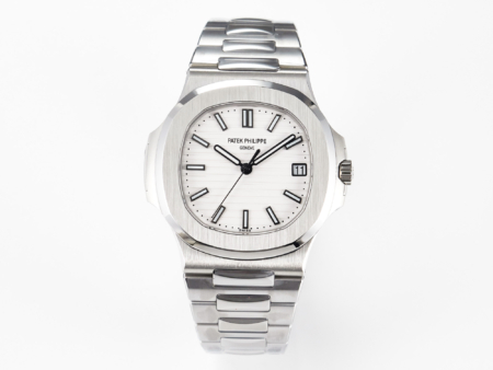 Patek Philippe Nautilus 5711 White Dial Stainless Steel Bracelet Replica Super Clone Watch