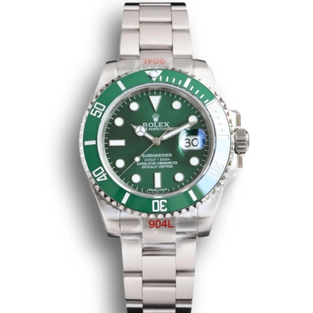 ROLEX Submariner 116610 LV 40mm Hulk Green Ceramic Bezel Green Dial Replica Super Clone Watch