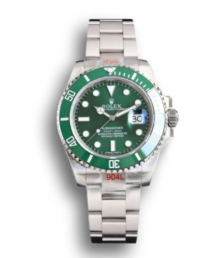 ROLEX Submariner 116610 LV 40mm Hulk Green Ceramic Bezel Green Dial Replica Super Clone Watch