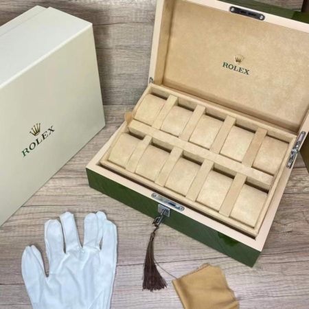 Rolex Watch Storage Wooden Box For 10 Watches